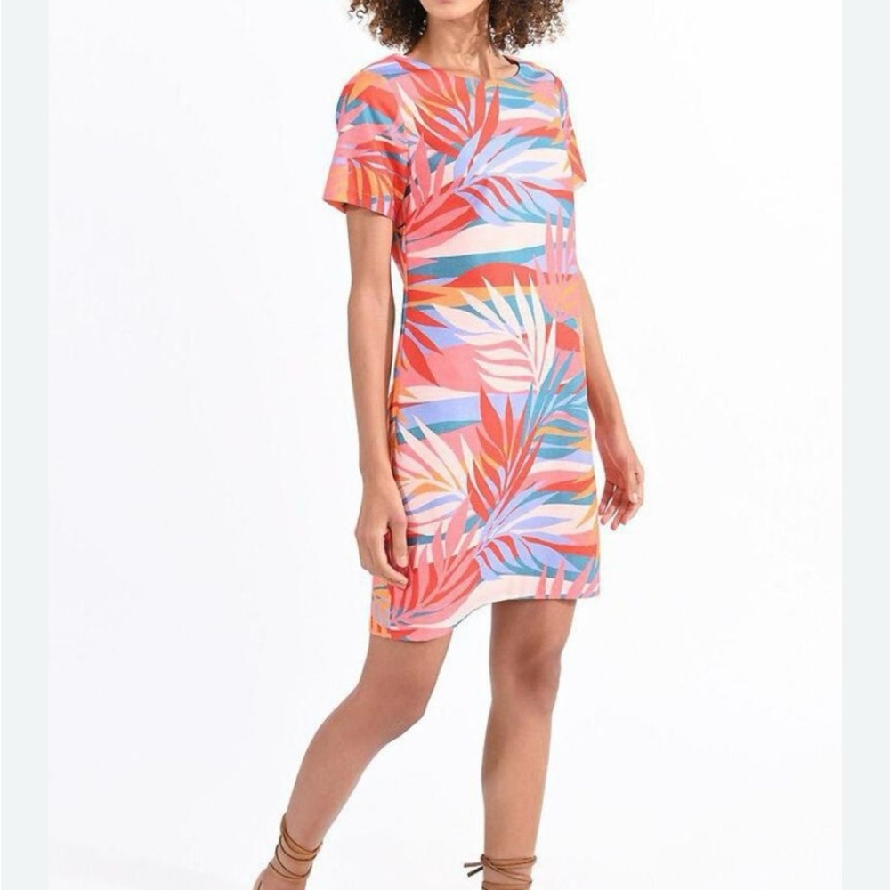Molly Bracken Multicolor Tropical Print Shift